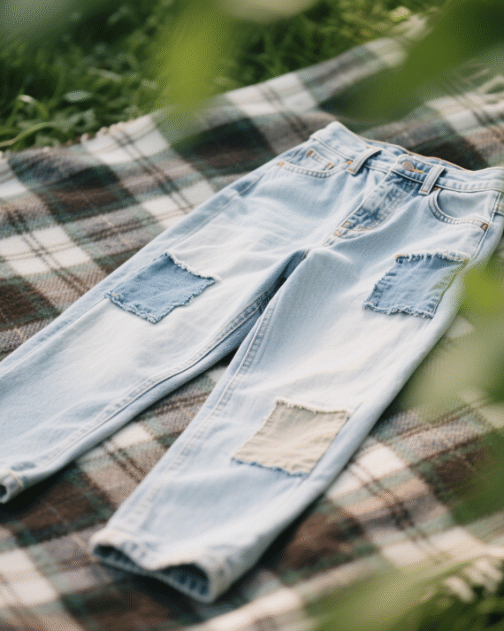 Light - Colored Mom Jeans